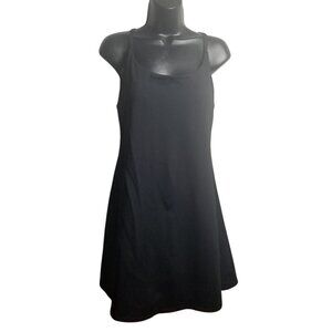 Halara Women's Black Athletic Softlyzero Active Dress w/ Pockets-Easy Peezy Sz L